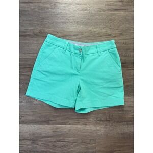 Southern Tide "The Skipjack" Caroline Women's Shorts – Blue/Green – Size 0